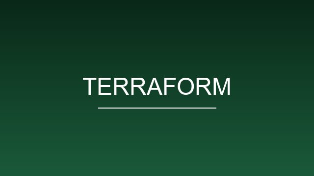 Terraform Patterns